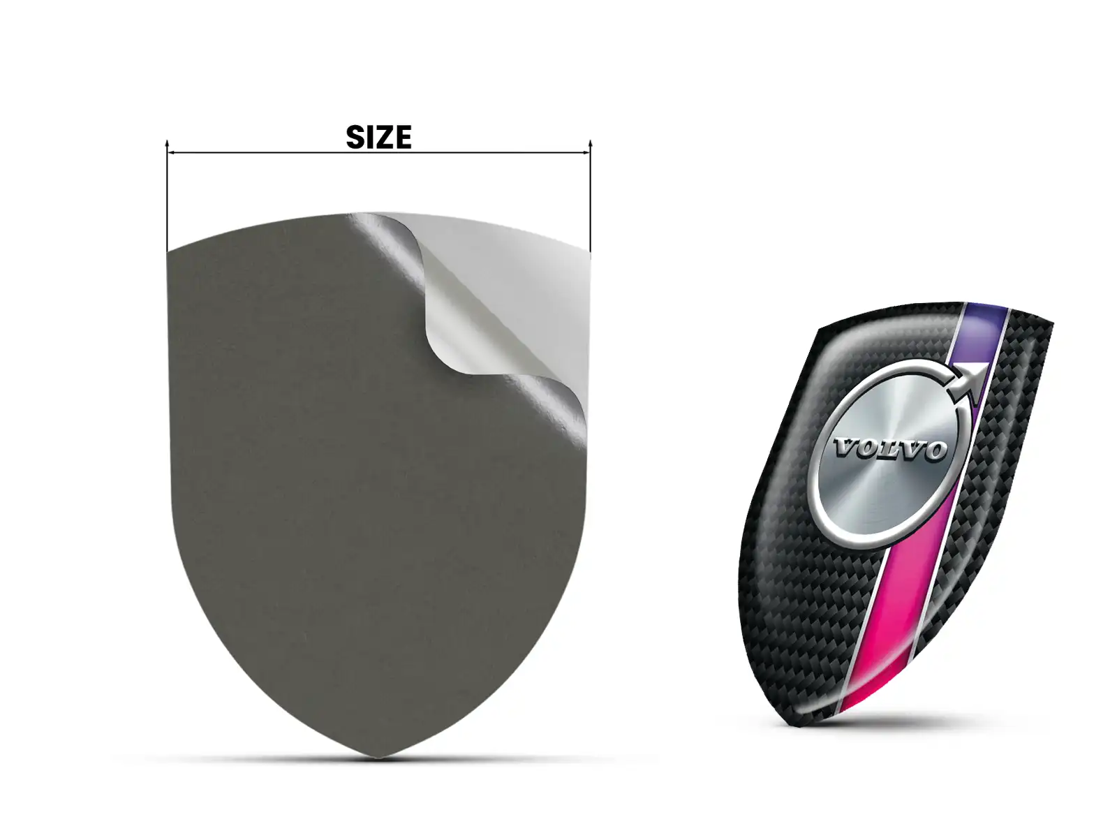 Volvo Letras Pegatinas Auto Alta Calidad Diseño Profesional